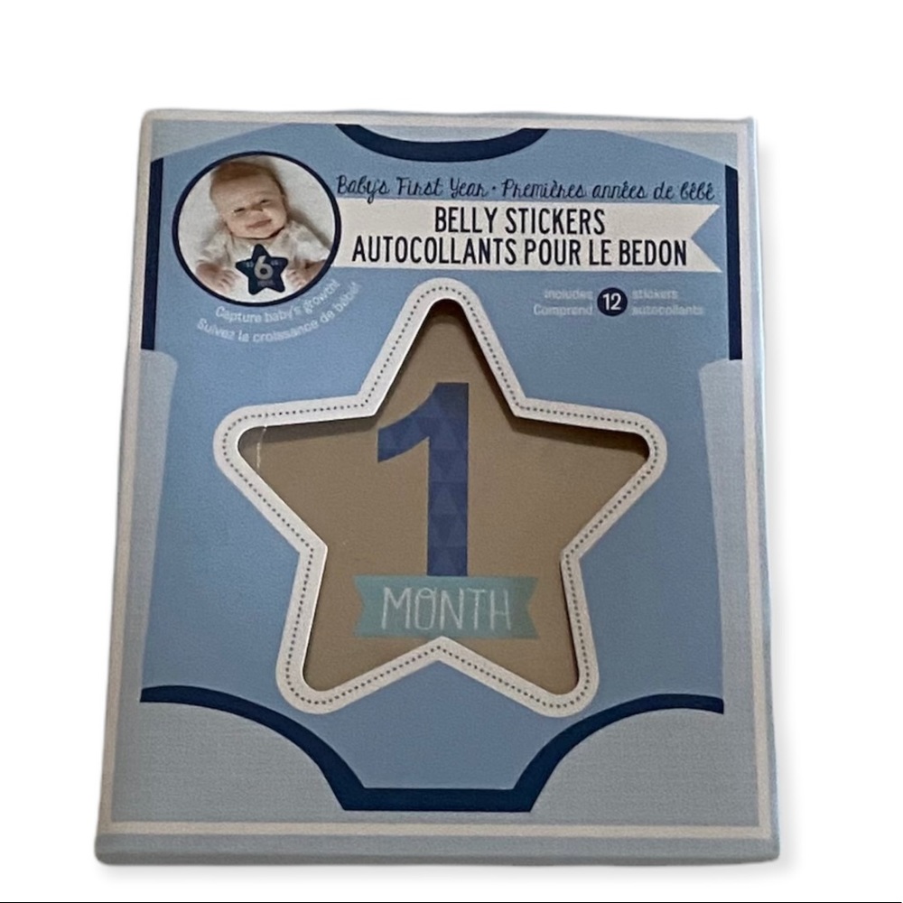 FREE With Any Purchase Baby’s First Year Belly Stickers